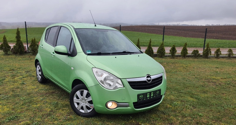 Opel Agila cena 17900 przebieg: 169000, rok produkcji 2009 z Mrągowo małe 781